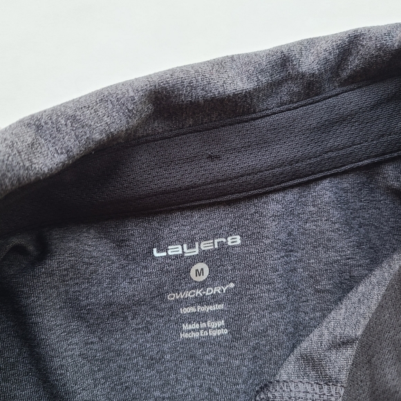 Gray Polo Size Medium - Picture 3 of 3